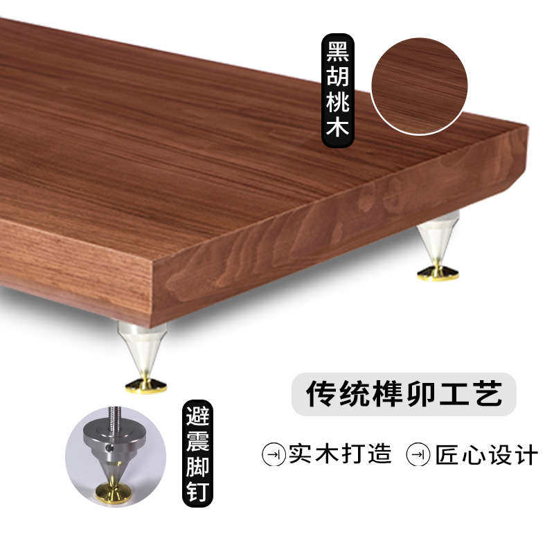 设备柜机架音箱架音响柜专业音响架机柜功放柜了凡机架加高单一层