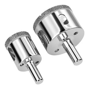 玻璃开孔器金刚砂大理石陶瓷取孔瓷砖圆形环打孔钻孔钻头专用转头