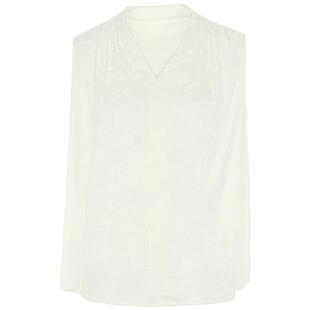 【孙千同款】花木深内搭上衣无袖V领基础款打底衫醋酸提花背心夏