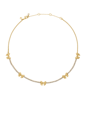 【3期免息】【新年】kate spade ks 奥莱 BLINGANDBOWS蝴蝶结项链