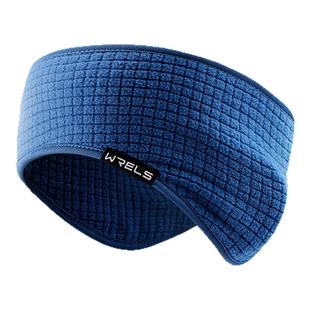 WRELS秋冬跑步保暖护耳罩户外骑行发带男运动女百搭加绒护额头带
