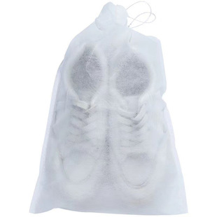 防尘袋鞋袋收纳袋晒鞋防黄袋无纺布晒小白鞋套防晒防潮束口带抽绳