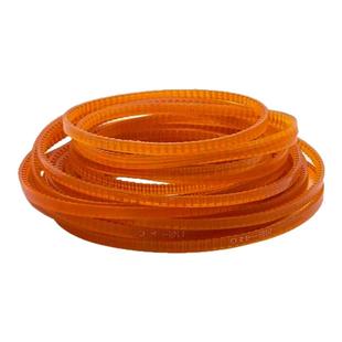 圆筒织带机配件皮带橡胶带带子机皮圈电动织带机专用皮带韧性耐磨