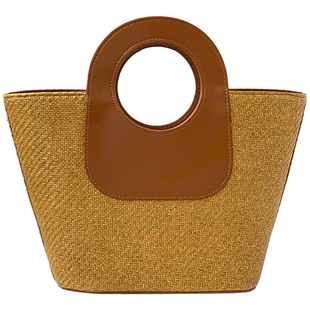 度假风草编包2026春夏新款包包小众高级感手提包百搭斜挎编织女包