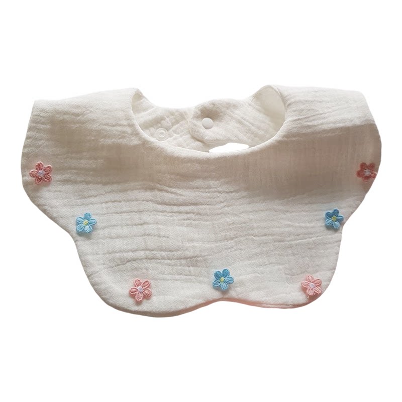 婴幼儿纯棉口水巾双面防水纯棉纱