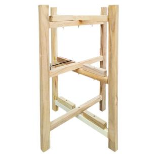 实木架子菜墩支架砧板架子厨房储物架置物台洗手盆架子花架菜墩架