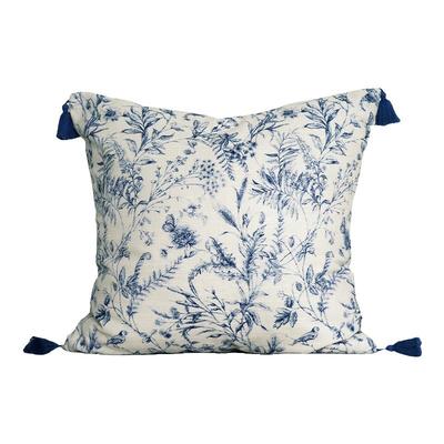 BACKTO卜凸家居青花韵抱枕