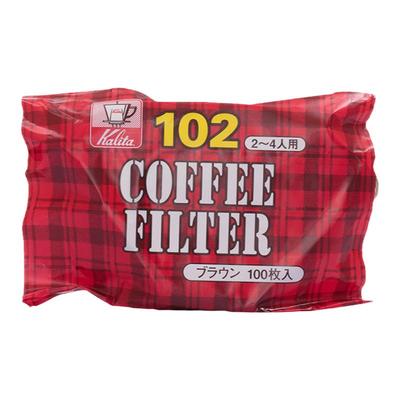 kalita原装进口三孔扇形咖啡滤纸