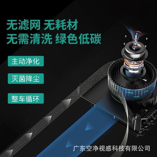 空净视界CZ002A无耗材空气净化器氧吧去甲醛汽车用除烟味负离子