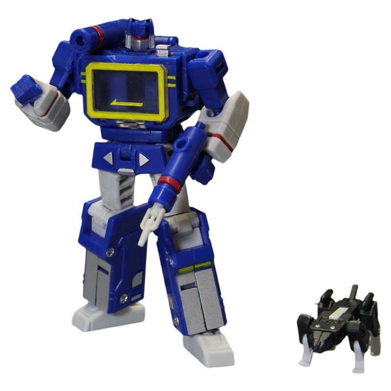 变形玩具PocketToys PT04原色声波带3录音带 DX9迷你小比例模型