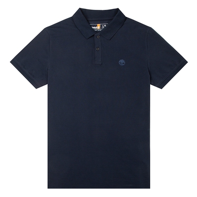 Timberland添柏岚官方男装短袖POLO衫休闲商务宽松翻领T恤A24H2