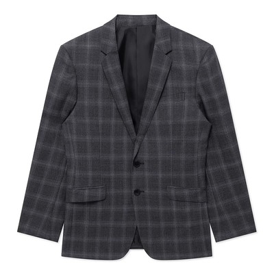 G家男装格纹西装礼服三件套装