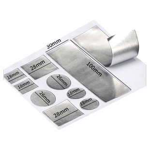 加厚补锅神器贴铝箔胶带自粘耐高温不锈钢盆锅底破洞补漏专用强力修补贴厨房铁盆补洞密封防水隔热纯铝锡箔纸