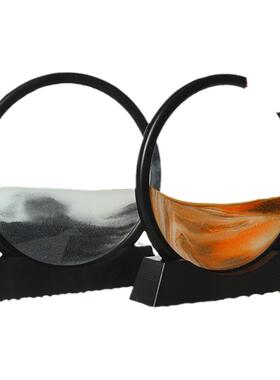 塑料底座沙漏桌面摆件节日礼物