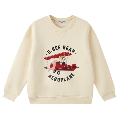 【索罗娜】PawinPaw卡通小熊童装25年秋冬新款男童圆领加绒卫衣