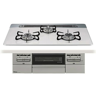 新款百乐满日本大火爆炒燃气灶BRILLIO嵌入式带烤箱三眼灶燃气灶