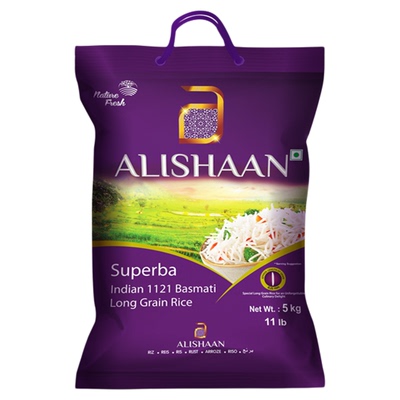 印度进口大米巴基斯坦长粒米BASMATI RICE炒饭手抓饭猫牙米5KG