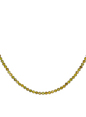 GinaKimKRins天然水晶锆石项链