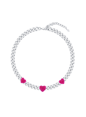 department树莓爱心设计师款项链