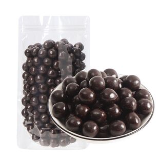 麦丽素牛奶味袋装巧克力豆黑巧克力夹心麦芽脆白巧克力奶香小零食