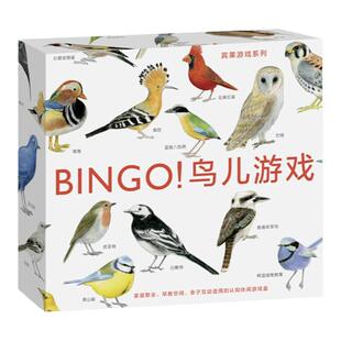 浪花朵朵童书官方正版 宾果系列 BINGO鸟儿游戏 3到6岁儿童读物教辅益智启蒙 互动智力开发 探索与发现书籍