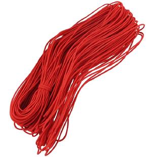 彩色圆1mm超细松紧绳细橡皮筋 黑色松紧带串珠 弹力绳 吊牌弹力线