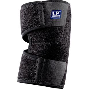 LP 759CN 透气分段可调式保暖肘部护具 健身网篮排羽毛球运动护肘