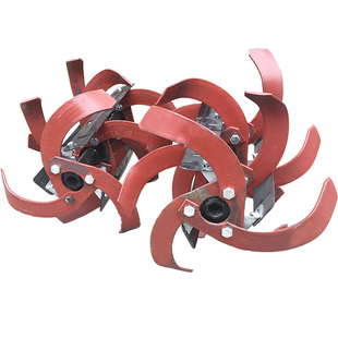 防缠刀片农机微耕机水旱均可使用 加长280刀片家用水田旱地湿地刀