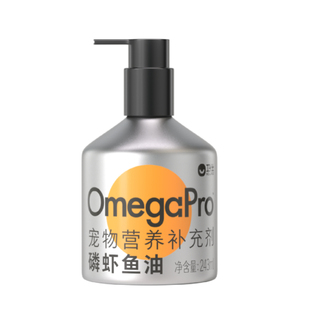 卫仕磷虾鱼油南极深海鱼油猫咪用狗狗犬用美毛宠物专用卵磷脂