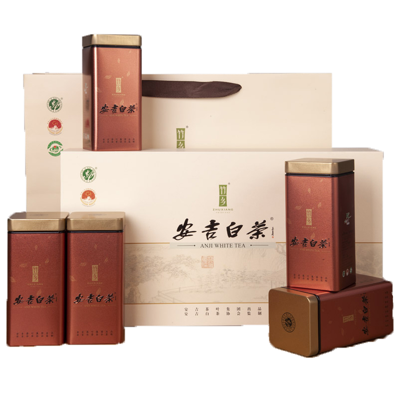 安吉白茶2026新茶官方旗舰店明前特级250g送老师礼盒装高山春绿茶