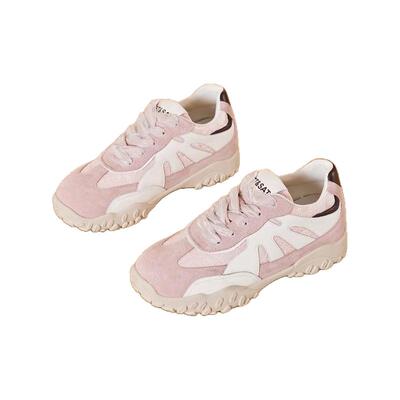 星期六阿甘鞋女2025秋新款厚底增高休闲运动鞋百搭复古德训鞋