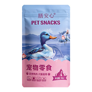 蒸煮鸭肉猫犬通用整箱30克零食