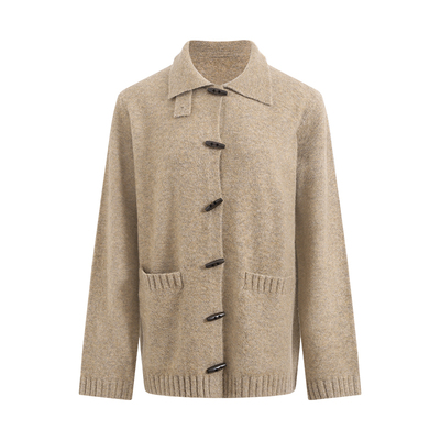 NONRESTRAIN羊毛混纺针织开衫