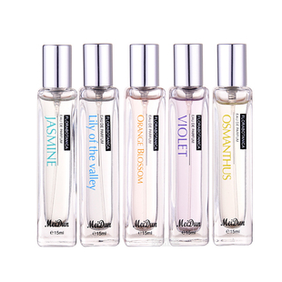 美顿花之密语香水女士紫罗兰铃兰玫瑰玫瑰清新持久15ml