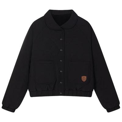 【两面穿】TeenieWeenie小熊女装休闲简约优雅摇粒绒短款外套