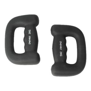 ONEMILE拳击练习空击男女手握实心铁负重训练拳峰落点D型跑步哑铃