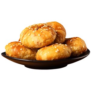 正宗安徽特产黄山老字号梅干菜薄脆烧饼网红糕点面包休闲食品小吃
