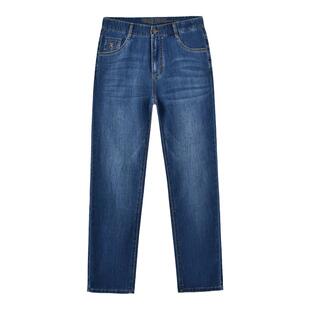 保罗彼得春秋新款男休闲百搭时尚牛仔裤直筒长裤专柜款KEDA19460