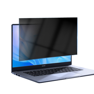 笔记本电脑屏幕防窥膜14寸台式显示器防偷窥防蓝光护眼保护膜适用联想戴尔aoc防窥屏15.6寸21.5寸24寸屏幕膜