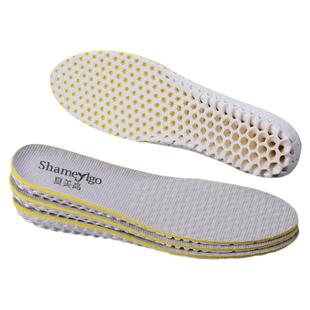 夏季运动鞋垫女踩屎感吸汗透气高弹减震加厚久站超软舒适增高垫男