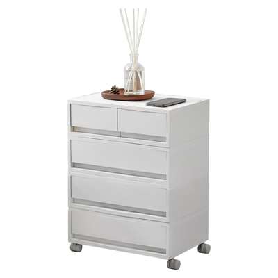 霜山抽屉式收纳盒桌面袜子