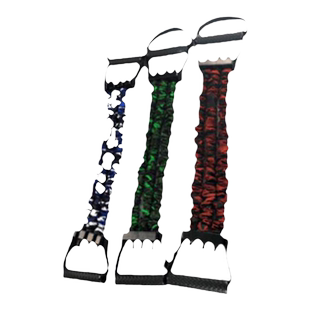 拉力绳扩胸拉力器家用练胸肌弹力带脚蹬三孔拉力带男士健身练推胸