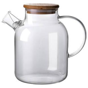 围炉煮茶壶玻璃壶泡茶专用壶家用冷烧水壶明火电陶炉煮茶器花茶壶