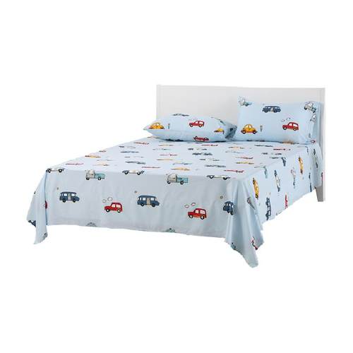 多喜爱卡通纯棉床单单件100全棉学生宿舍棉床单儿童床上用品