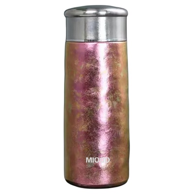 名到MIODO纯钛保温杯茶杯水杯附茶漏便携礼品MD-TiT03-26 260ml
