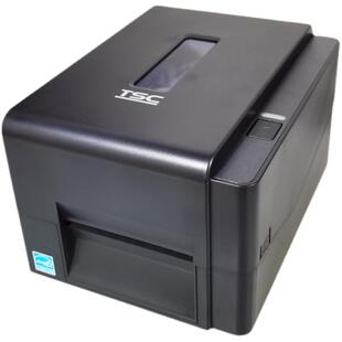 TSC244标签条码打印机热转印碳带亚银纸配电箱哑光银不干胶打印机