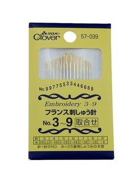 日本CLOVER法式刺绣针大眼缝针