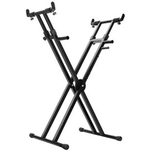 古筝琴架多功能超承重架子家用电子琴电钢琴X型通用支架适配敦煌