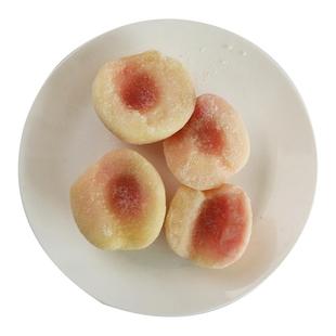 冷冻水蜜桃果肉块冰冻新鲜水蜜桃水果榨汁果汁奶茶店烘焙原料2斤