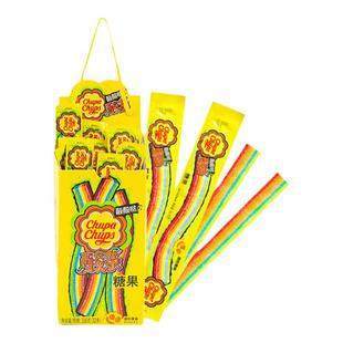 珍宝珠酸条酸棒长条软糖糖果彩虹酸砂糖橡皮糖长条儿童零食新年礼